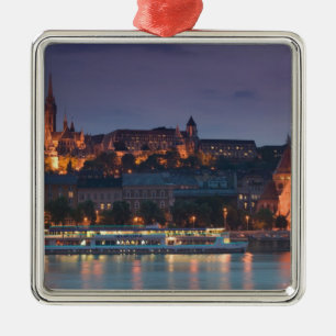 HUNGARY, Budapest: Castle Hill, Calvinist Church Metal Tree Decoration