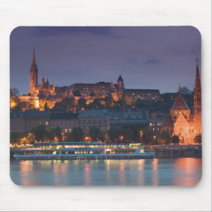 HUNGARY, Budapest: Castle Hill, Calvinist Church Mouse Mat