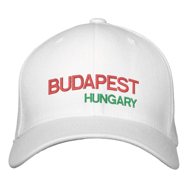 Hungary Budapest Custom Cap  Budapest Sapka (Front)