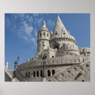 Hungary, capital city of Budapest. Buda, Castle 2 Poster