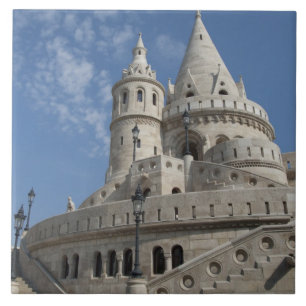 Hungary, capital city of Budapest. Buda, Castle 2 Tile