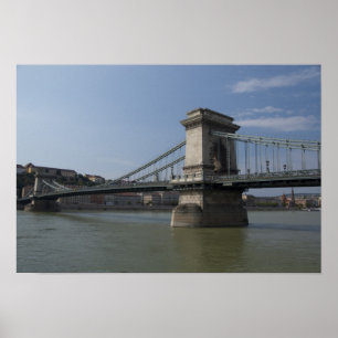 Hungary, capital city of Budapest. Historic 3 Poster