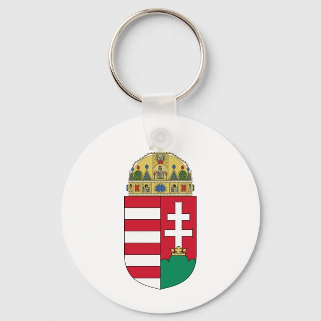 Hungary Coat of arms HU Key Ring (Front)