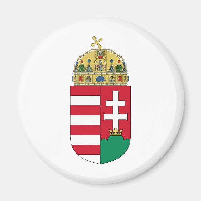 Hungary Coat of arms HU Magnet (Front)