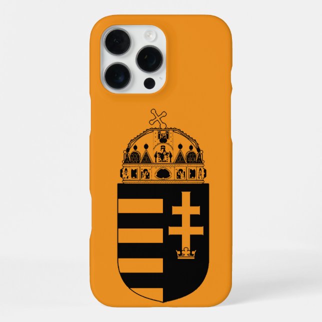 Hungary Coat of arms iPhone Case (Back)