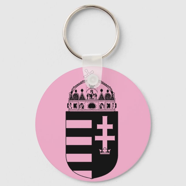 Hungary Coat of arms Key Ring (Front)