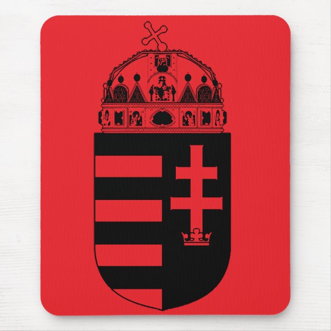 Hungary Coat of arms Mouse Mat (Front)