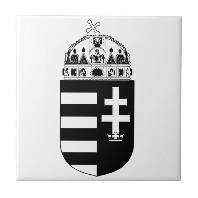 Hungary Coat of arms Tile (Front)