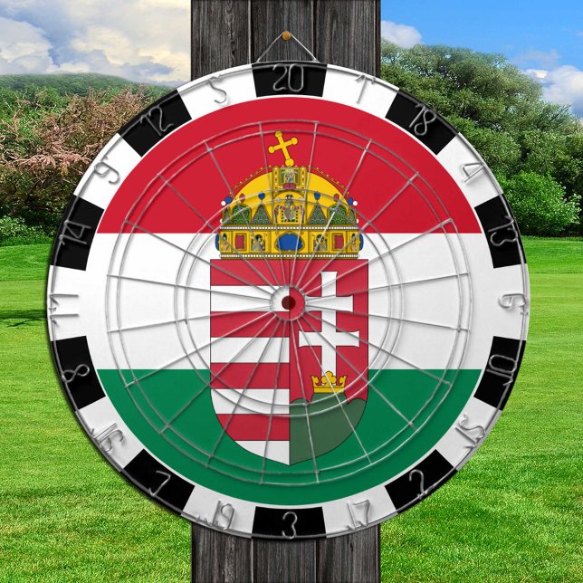 Hungary Dartboard & Flag darts / game board (Creator Uploaded)