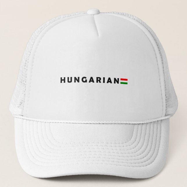 Hungary design trucker hat (Front)