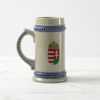hungary emblem beer stein