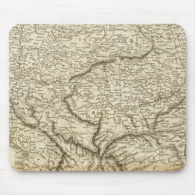 Hungary, European Turkey Mouse Mat (Front)
