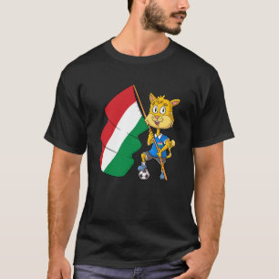 Hungary Fan Hungarian Cat T-Shirt