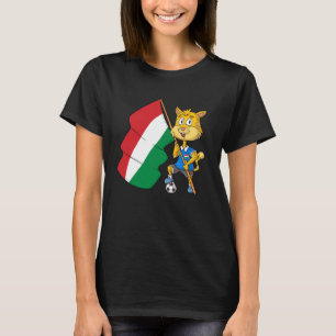 Hungary Fan Hungarian Cat T-Shirt