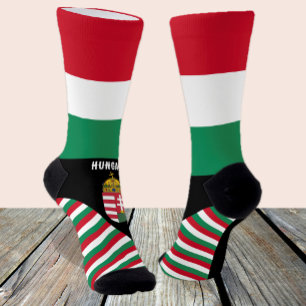 Hungary, fashion, Hungarian flag, patriotic Socks