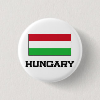 Hungary Flag 3 Cm Round Badge