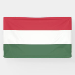 Hungary flag  banner