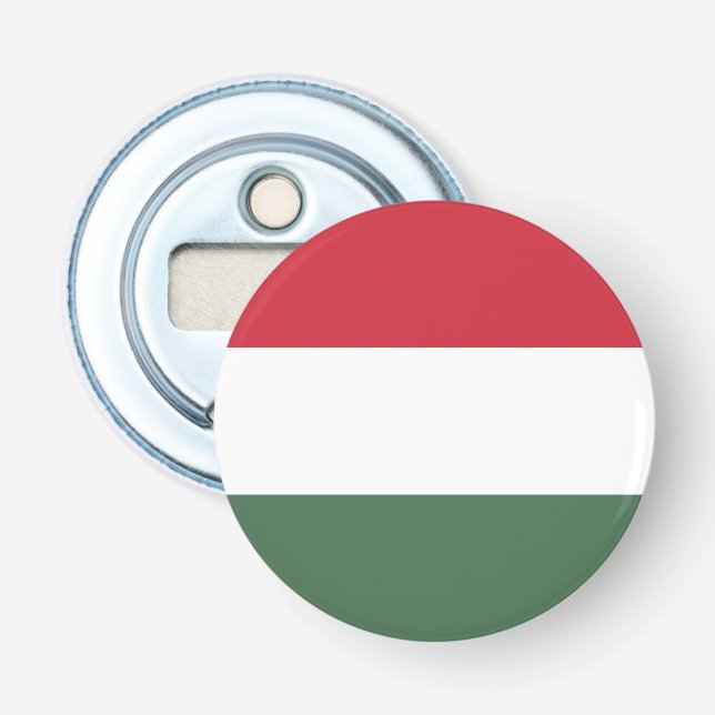 Hungary Flag Bottle Opener (Front)