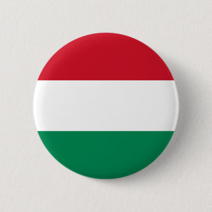 Hungary Flag Button