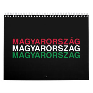 HUNGARY Flag Calendar