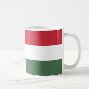 Hungary Flag Ceramic Mug