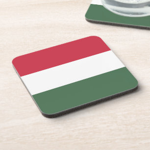 Hungary flag coaster