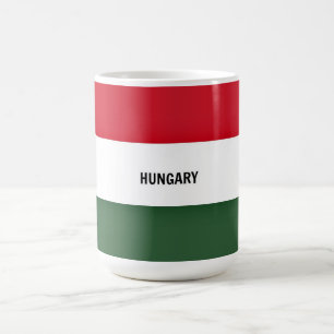 Hungary Flag Coffee Mug