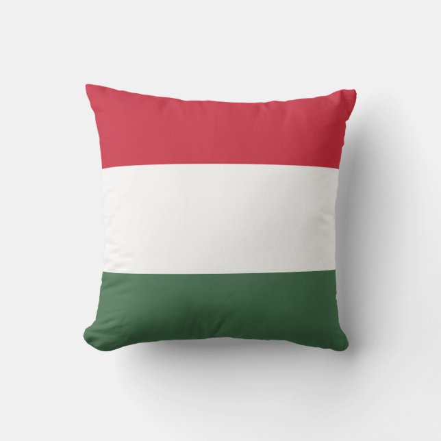 Hungary Flag Cushion (Front)