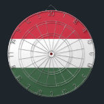 Hungary Flag Dartboard<br><div class="desc">Hungary Flag</div>