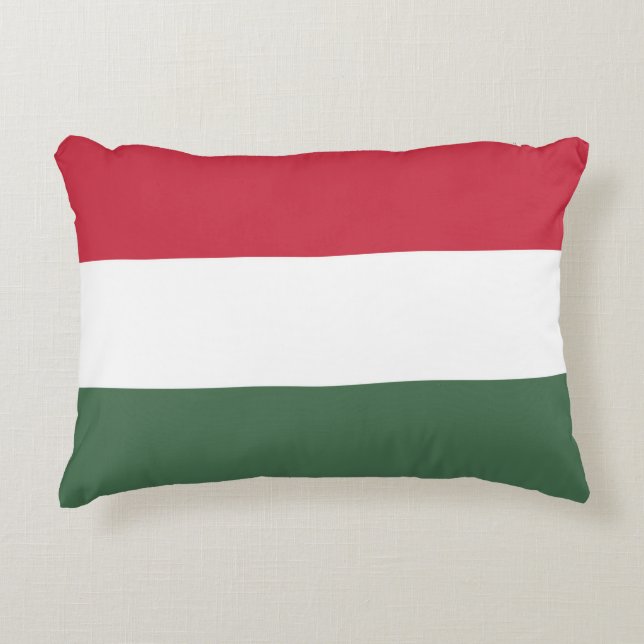 Hungary flag decorative cushion (Front)