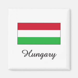 Hungary Flag Design Magnet