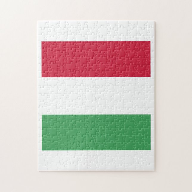 Hungary Flag Emblem Jigsaw Puzzle (Vertical)