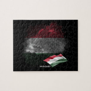 Hungary flag jigsaw puzzle