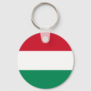 Hungary flag key ring