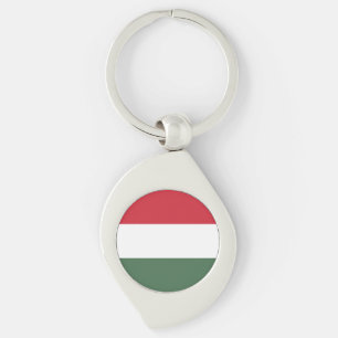 Hungary Flag Key Ring