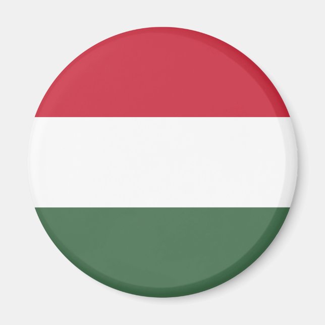 Hungary Flag Magnet (Front)