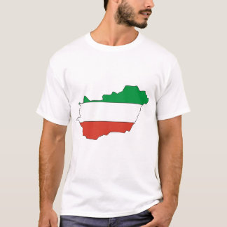 Hungary flag map T-Shirt