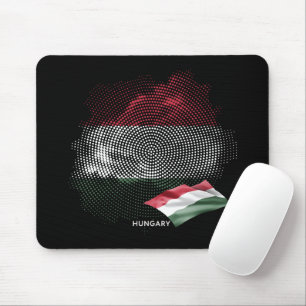 Hungary flag mouse mat