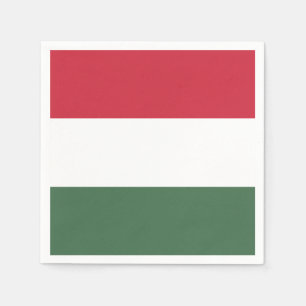 Hungary Flag Napkin