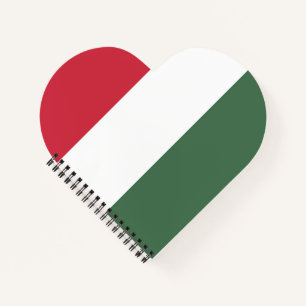 Hungary Flag Notebook
