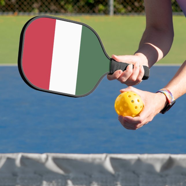 Hungary flag pickleball paddle (Insitu)
