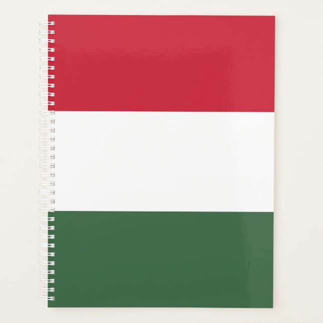 Hungary Flag Planner (Front)