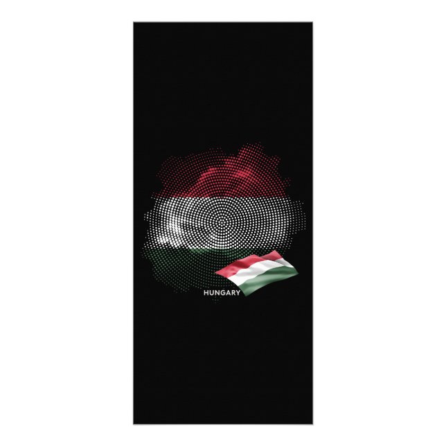 Hungary flag rack card (Front)