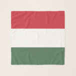 Hungary Flag Scarf<br><div class="desc">Patriotic flag of Hungary.</div>