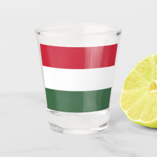 Hungary Flag Shot Glass