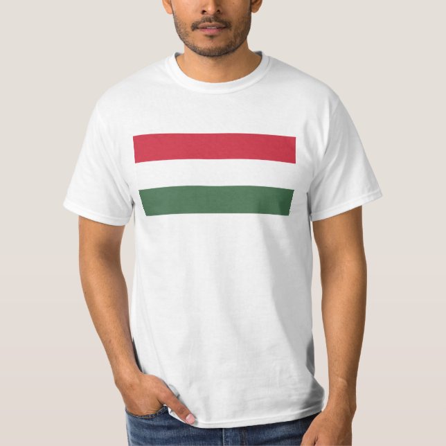 Hungary Flag T-Shirt (Front)