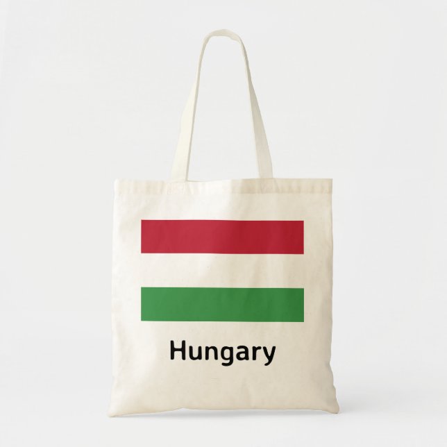 Hungary Flag Tote Bag (Front)