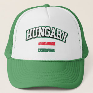 Hungary Flag Trucker Hat