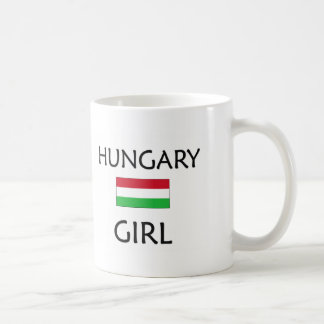 HUNGARY GIRL COFFEE MUG