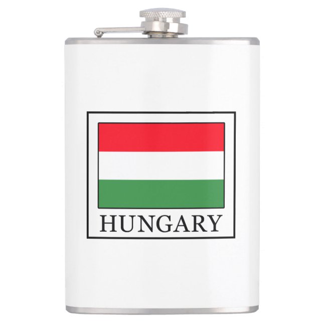 Hungary Hip Flask (Front)